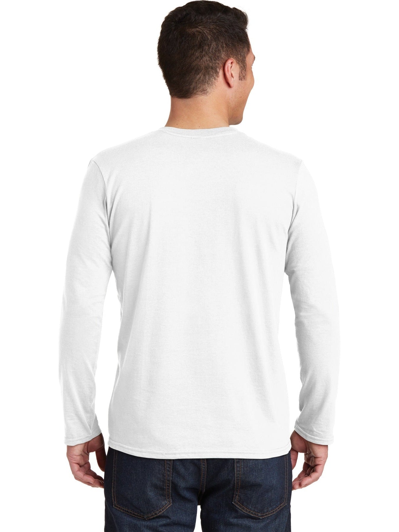 no-logo Gildan Softstyle Long Sleeve T-Shirt-Regular-Gildan-Thread Logic