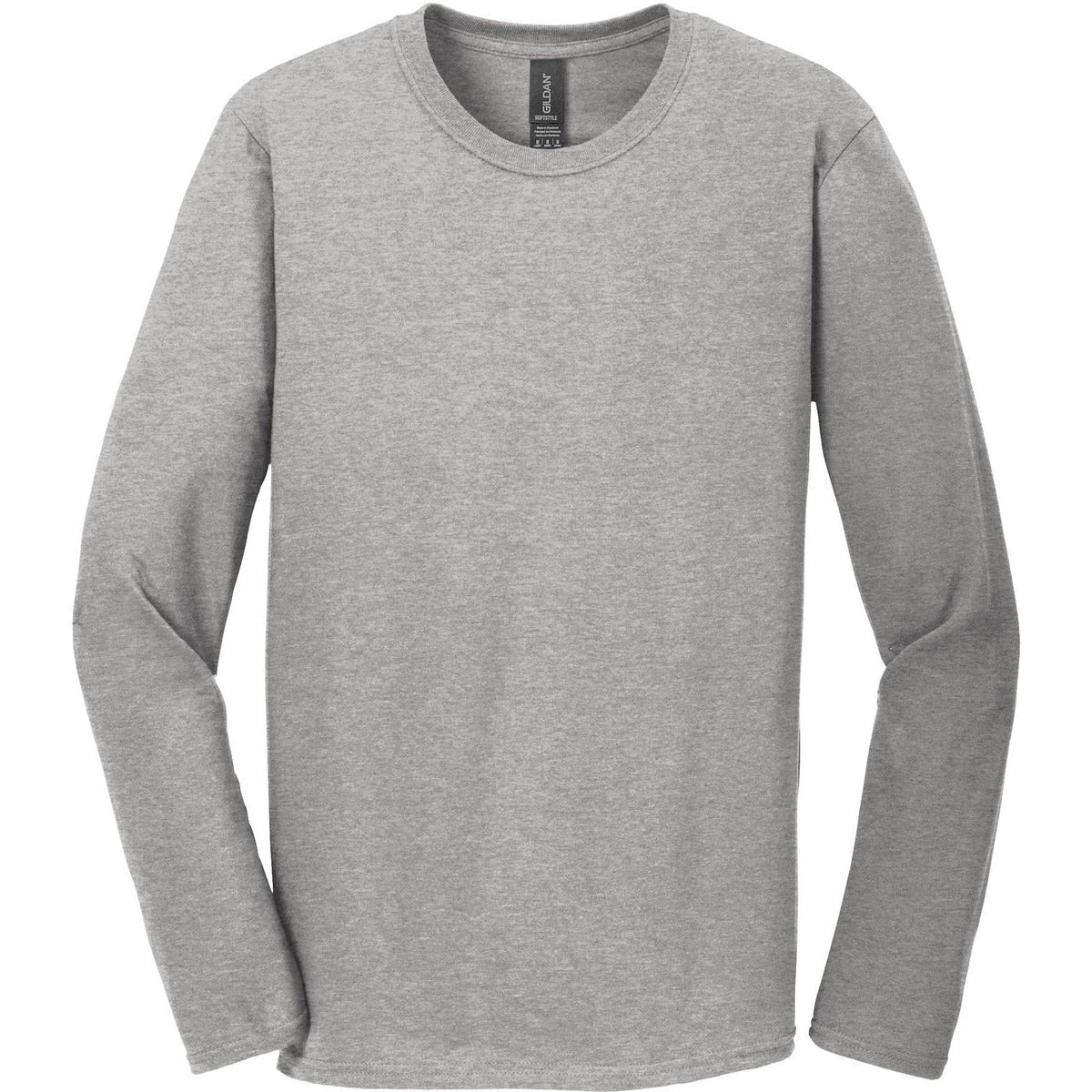 no-logo Gildan Softstyle Long Sleeve T-Shirt