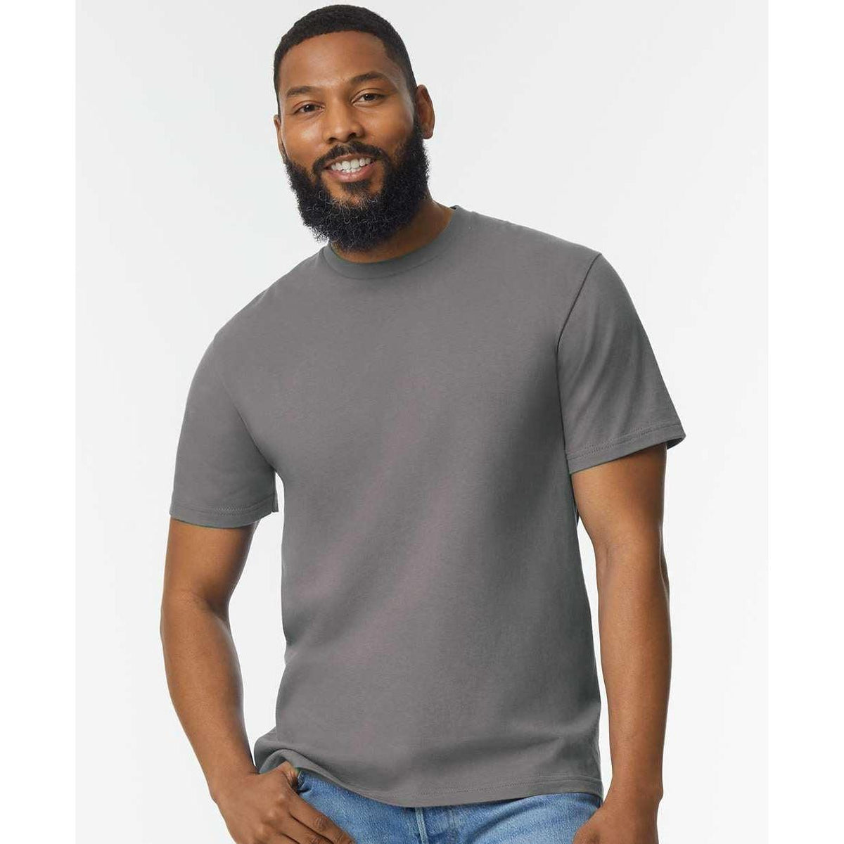 no-logo Gildan Softstyle Midweight T-Shirt-Gildan-Thread Logic
