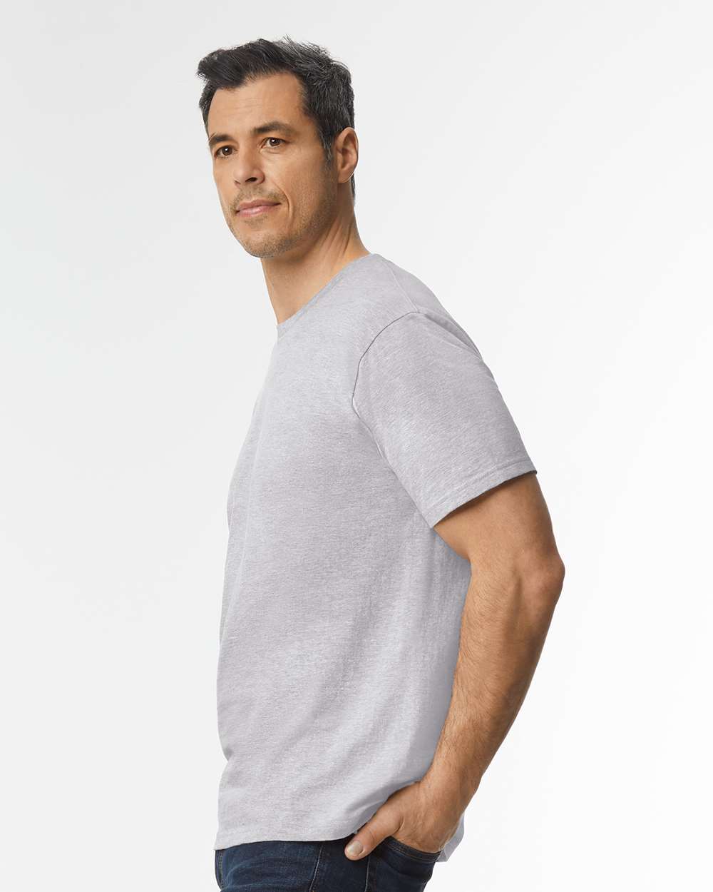 no-logo Gildan Softstyle Midweight T-Shirt-Gildan-Thread Logic