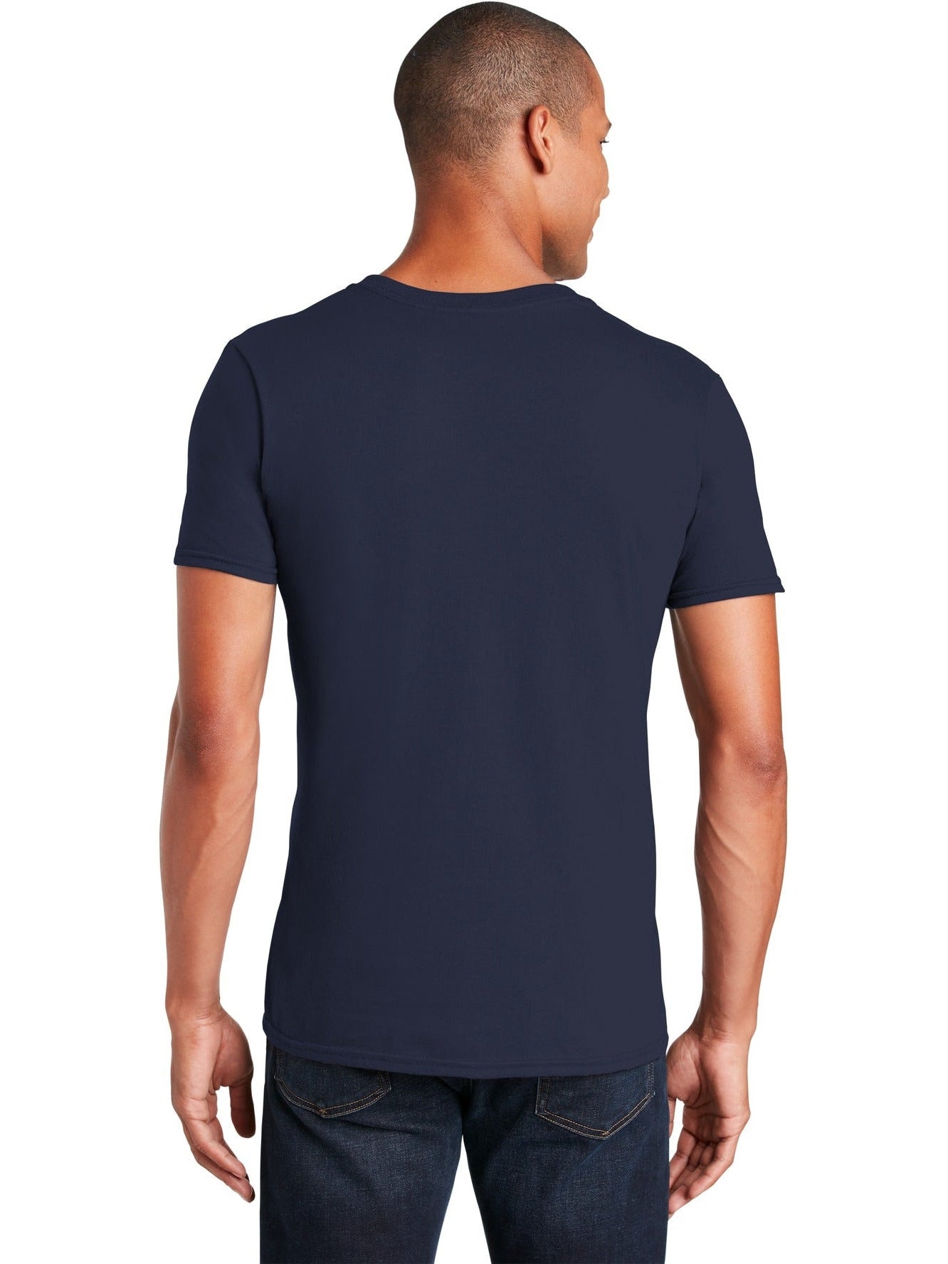 no-logo Gildan Softstyle V-Neck T-Shirt-Regular-Gildan-Thread Logic