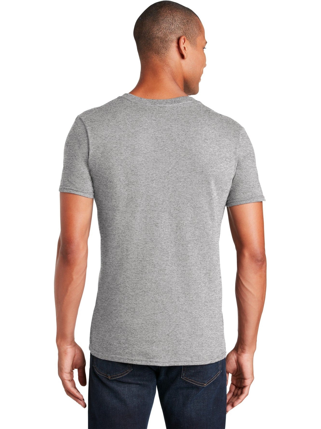 no-logo Gildan Softstyle V-Neck T-Shirt-Regular-Gildan-Thread Logic