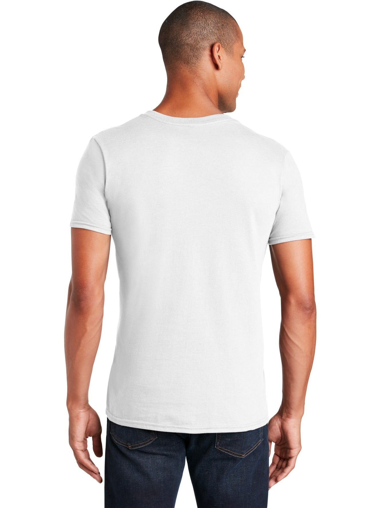 no-logo Gildan Softstyle V-Neck T-Shirt-Regular-Gildan-Thread Logic