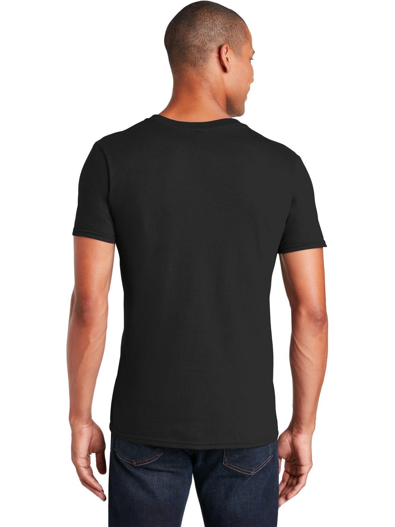 no-logo Gildan Softstyle V-Neck T-Shirt-Regular-Gildan-Thread Logic