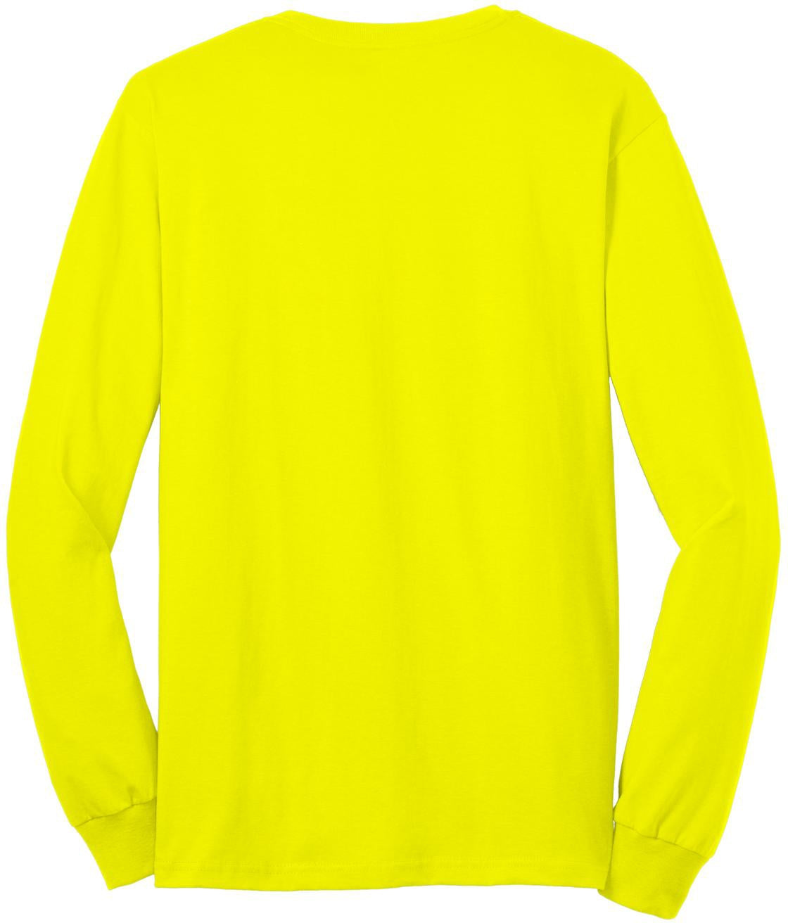 no-logo Gildan Ultra Cotton 100% Cotton Long Sleeve T-Shirt with Pocket-Regular-Gildan-Thread Logic