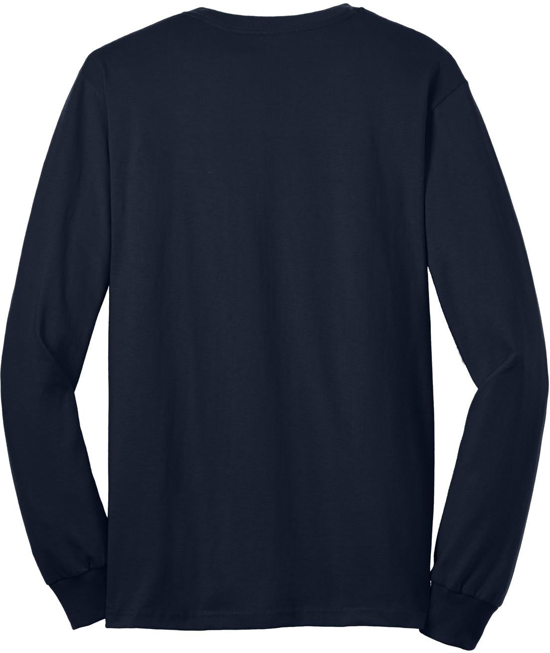 no-logo Gildan Ultra Cotton 100% Cotton Long Sleeve T-Shirt with Pocket-Regular-Gildan-Thread Logic