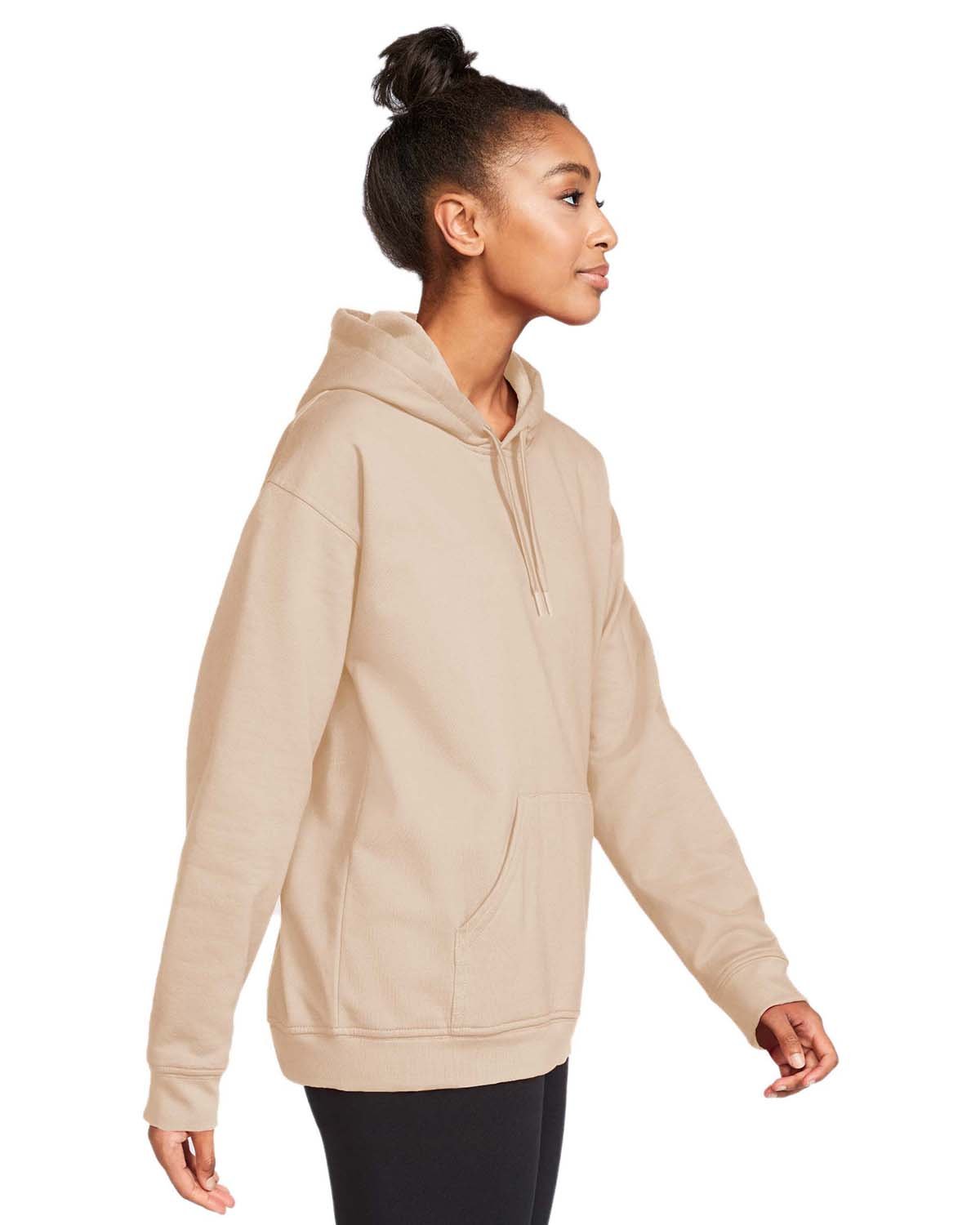 no-logo Gildan Unisex Softstyle Fleece Pullover Hooded Sweatshirt-Ladies Layering-Gildan-Thread Logic