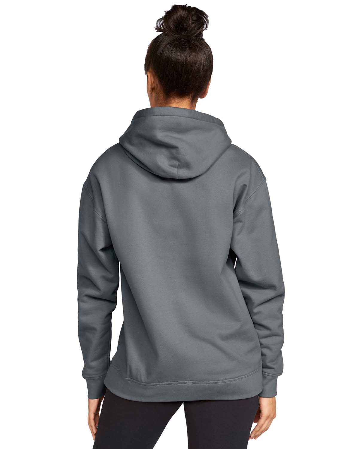 no-logo Gildan Unisex Softstyle Fleece Pullover Hooded Sweatshirt-Ladies Layering-Gildan-Thread Logic