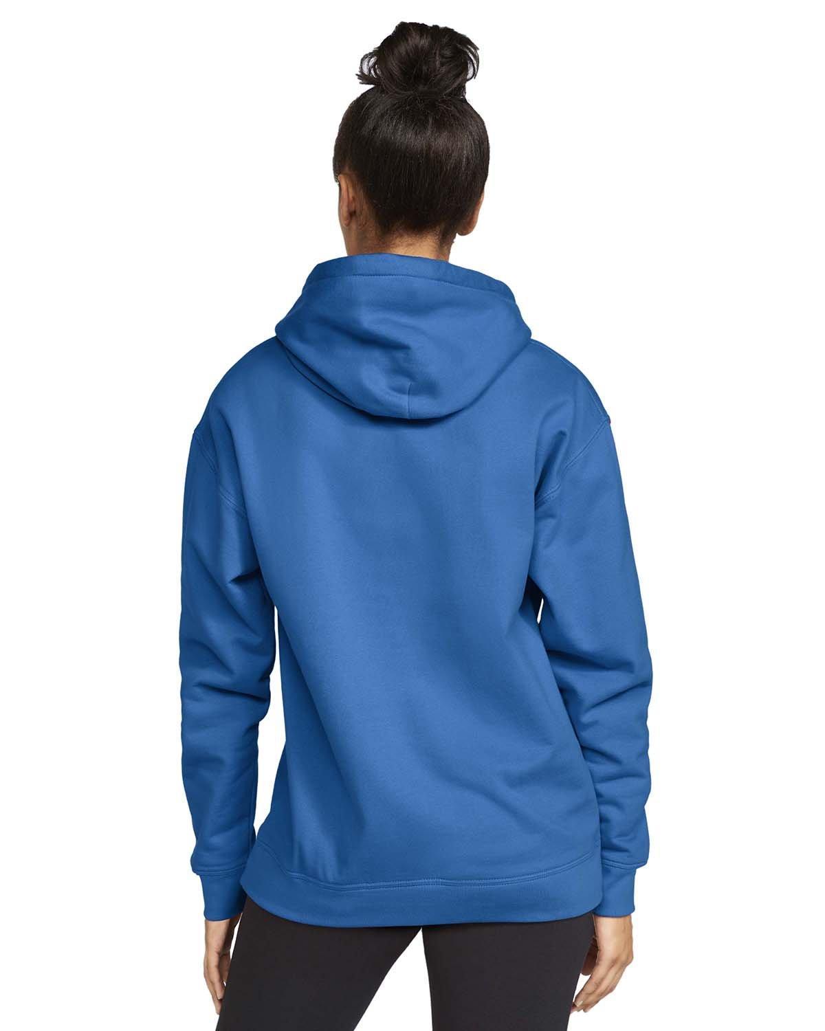 no-logo Gildan Unisex Softstyle Fleece Pullover Hooded Sweatshirt-Ladies Layering-Gildan-Thread Logic