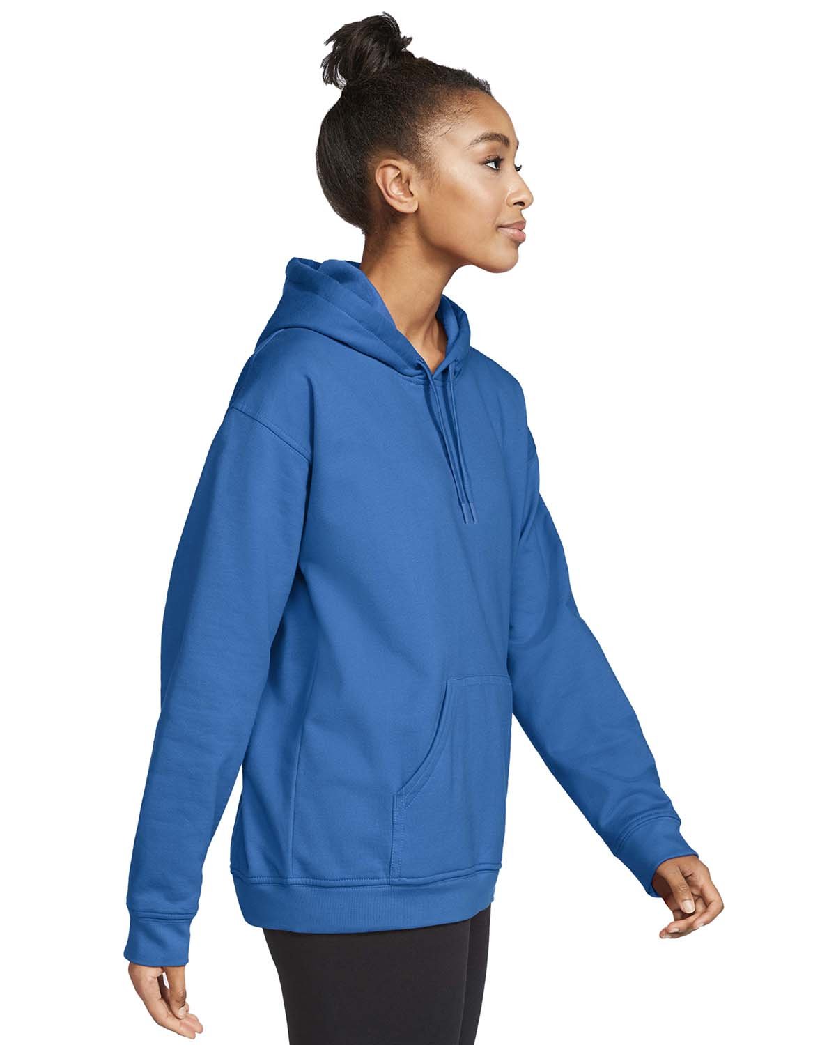 no-logo Gildan Unisex Softstyle Fleece Pullover Hooded Sweatshirt-Ladies Layering-Gildan-Thread Logic