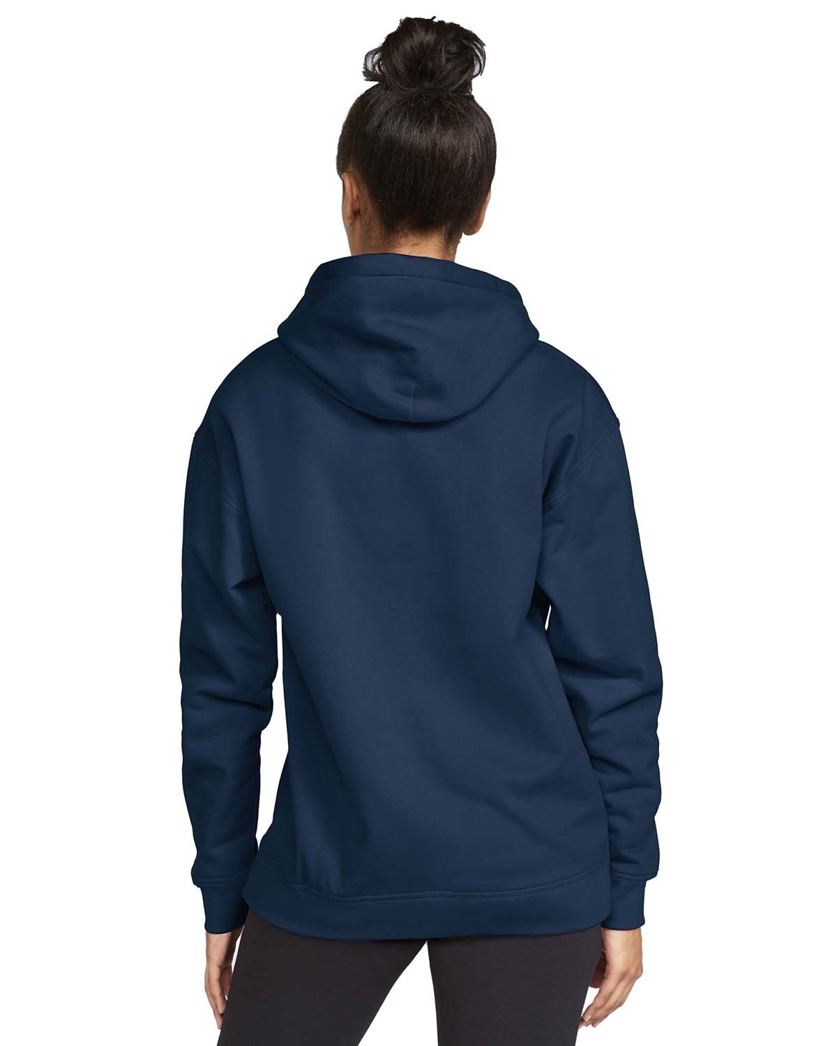no-logo Gildan Unisex Softstyle Fleece Pullover Hooded Sweatshirt-Ladies Layering-Gildan-Thread Logic