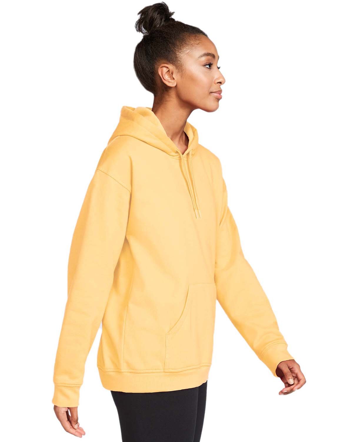 no-logo Gildan Unisex Softstyle Fleece Pullover Hooded Sweatshirt-Ladies Layering-Gildan-Thread Logic