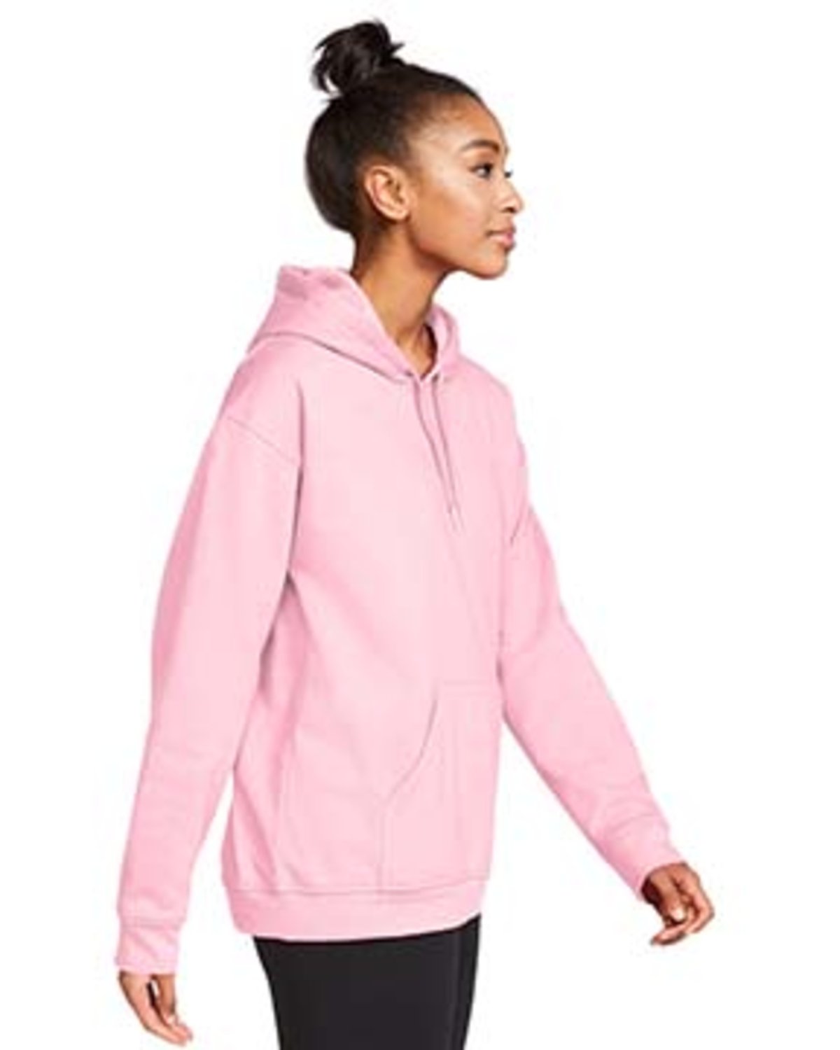 no-logo Gildan Unisex Softstyle Fleece Pullover Hooded Sweatshirt-Ladies Layering-Gildan-Thread Logic