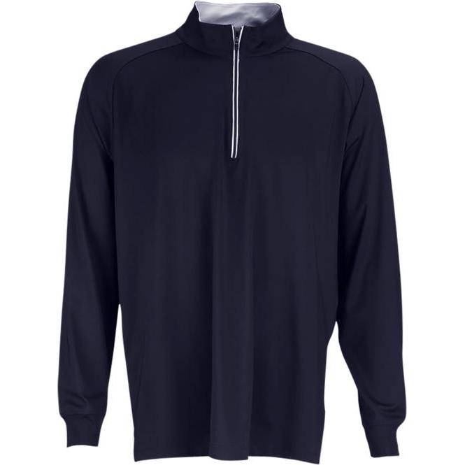 no-logo Greg Norman Play Dry ¼-Zip Performance Mock-Men's Layering-Thread Logic