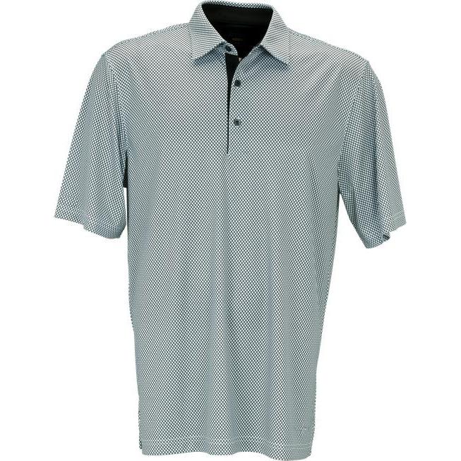 logo-left Greg Norman Play Dry ML75 Foulard Print Polo-Men's Polos-Thread Logic