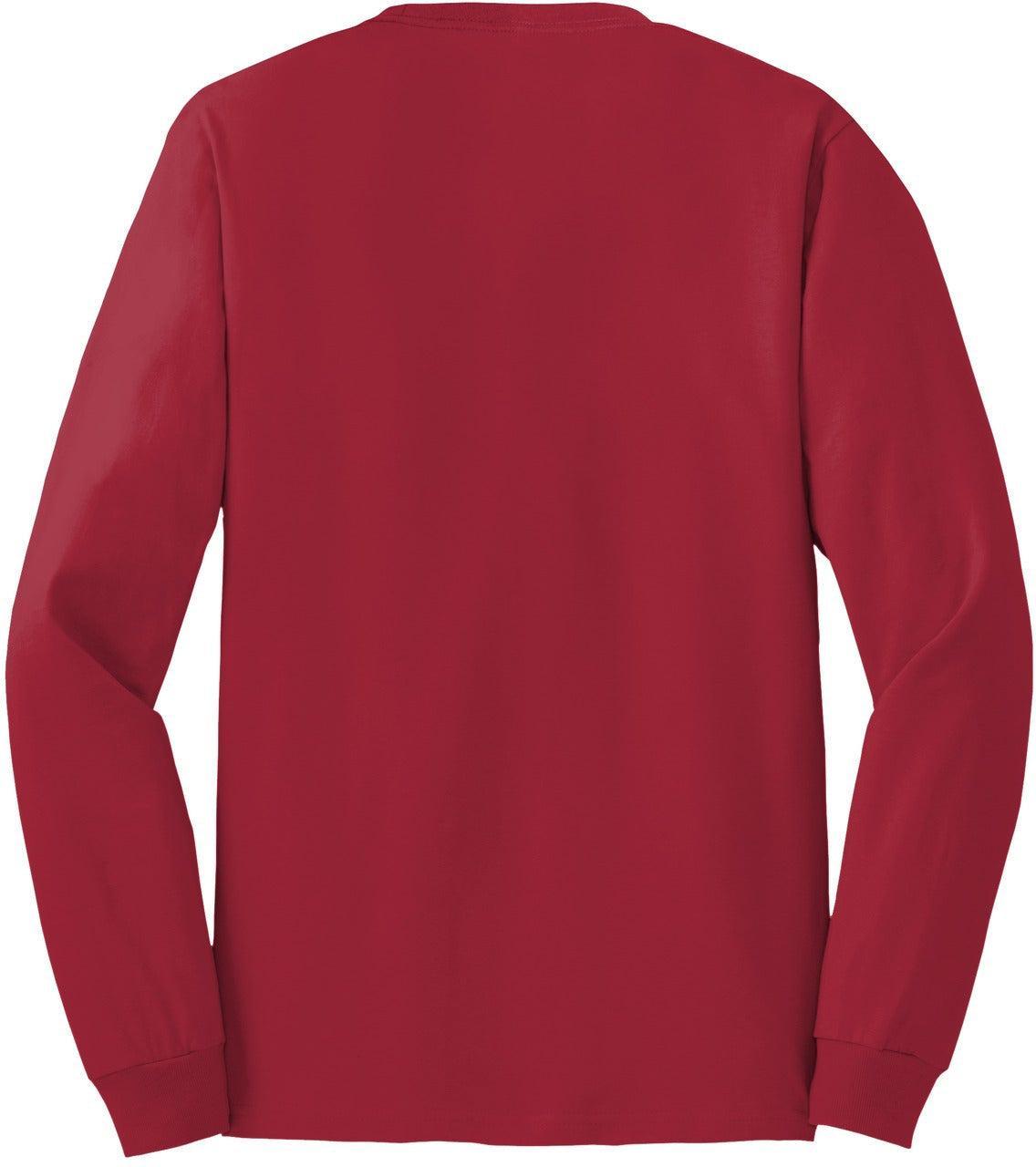 no-logo Hanes Authentic 100% Cotton Long Sleeve T-Shirt-Regular-Hanes-Thread Logic