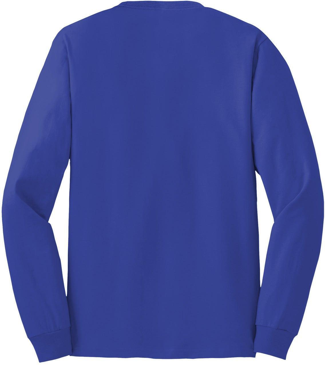 no-logo Hanes Authentic 100% Cotton Long Sleeve T-Shirt-Regular-Hanes-Thread Logic