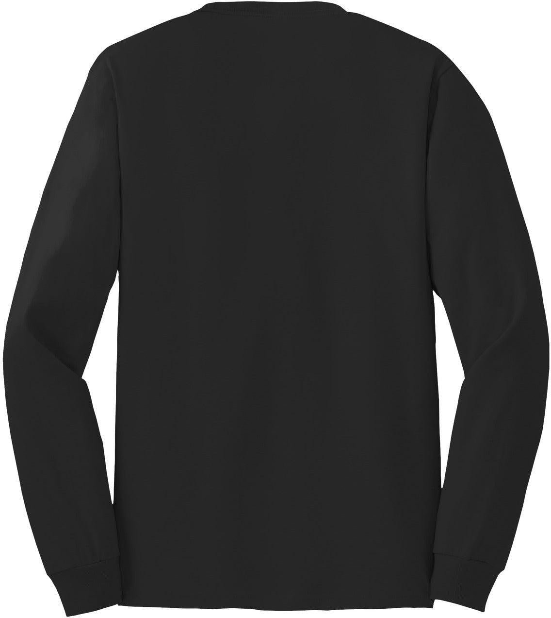 no-logo Hanes Authentic 100% Cotton Long Sleeve T-Shirt-Regular-Hanes-Thread Logic