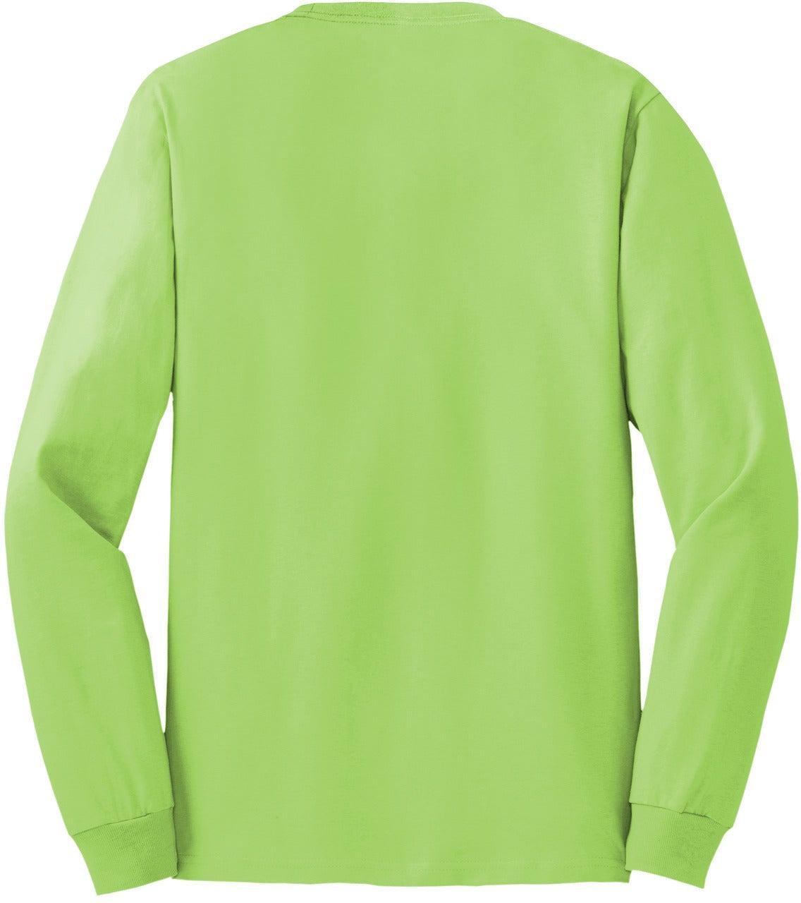 no-logo Hanes Authentic 100% Cotton Long Sleeve T-Shirt-Regular-Hanes-Thread Logic