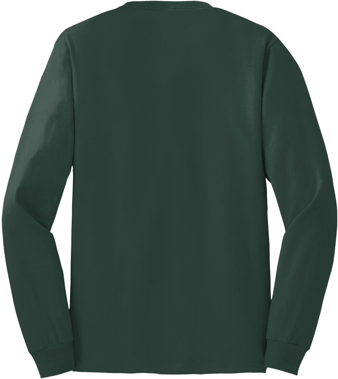 no-logo Hanes Authentic 100% Cotton Long Sleeve T-Shirt-Regular-Hanes-Thread Logic