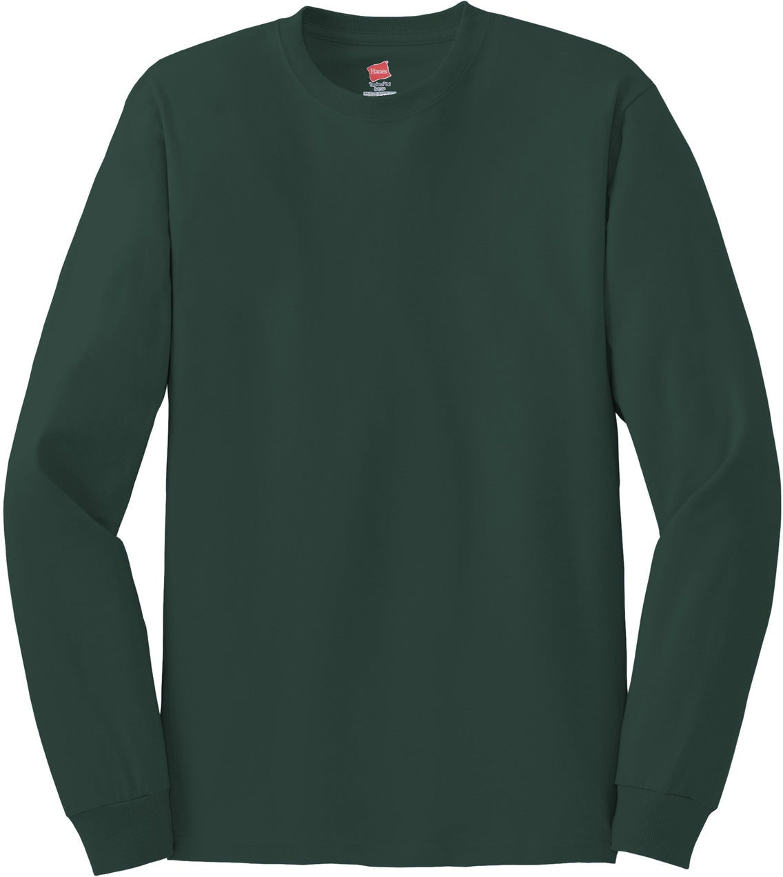 Hanes Authentic 100% Cotton Long Sleeve T-Shirt