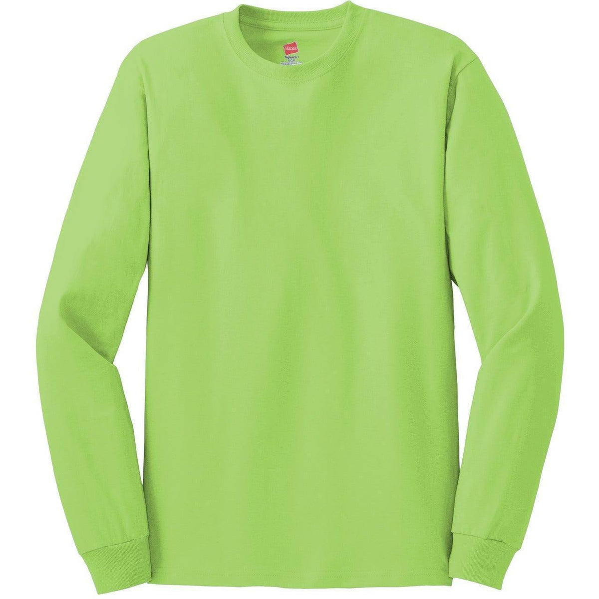 no-logo Hanes Authentic 100% Cotton Long Sleeve T-Shirt-Regular-Hanes-Thread Logic
