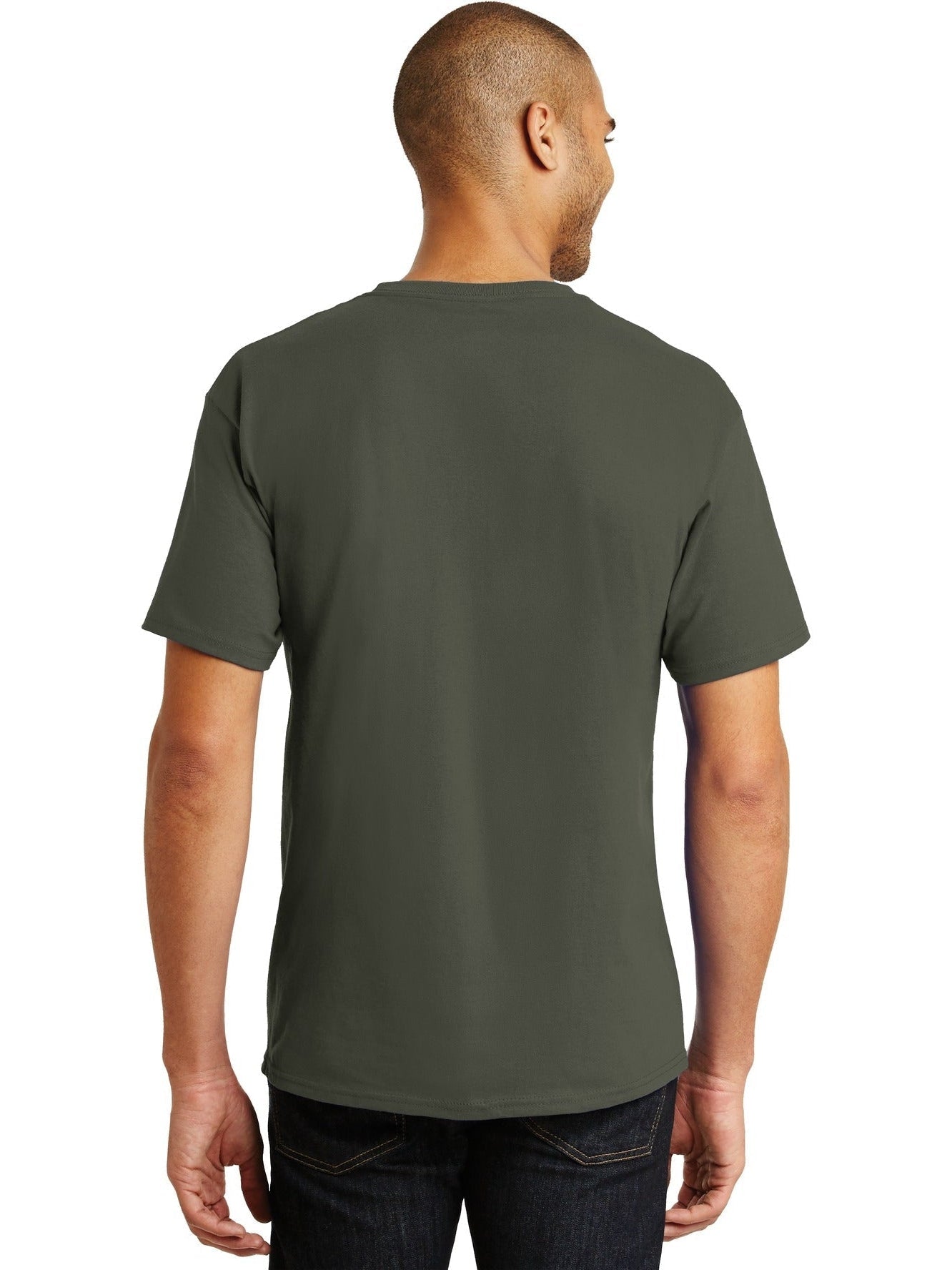 no-logo Hanes Authentic 100% Cotton T-Shirt-Discontinued-Hanes-Thread Logic