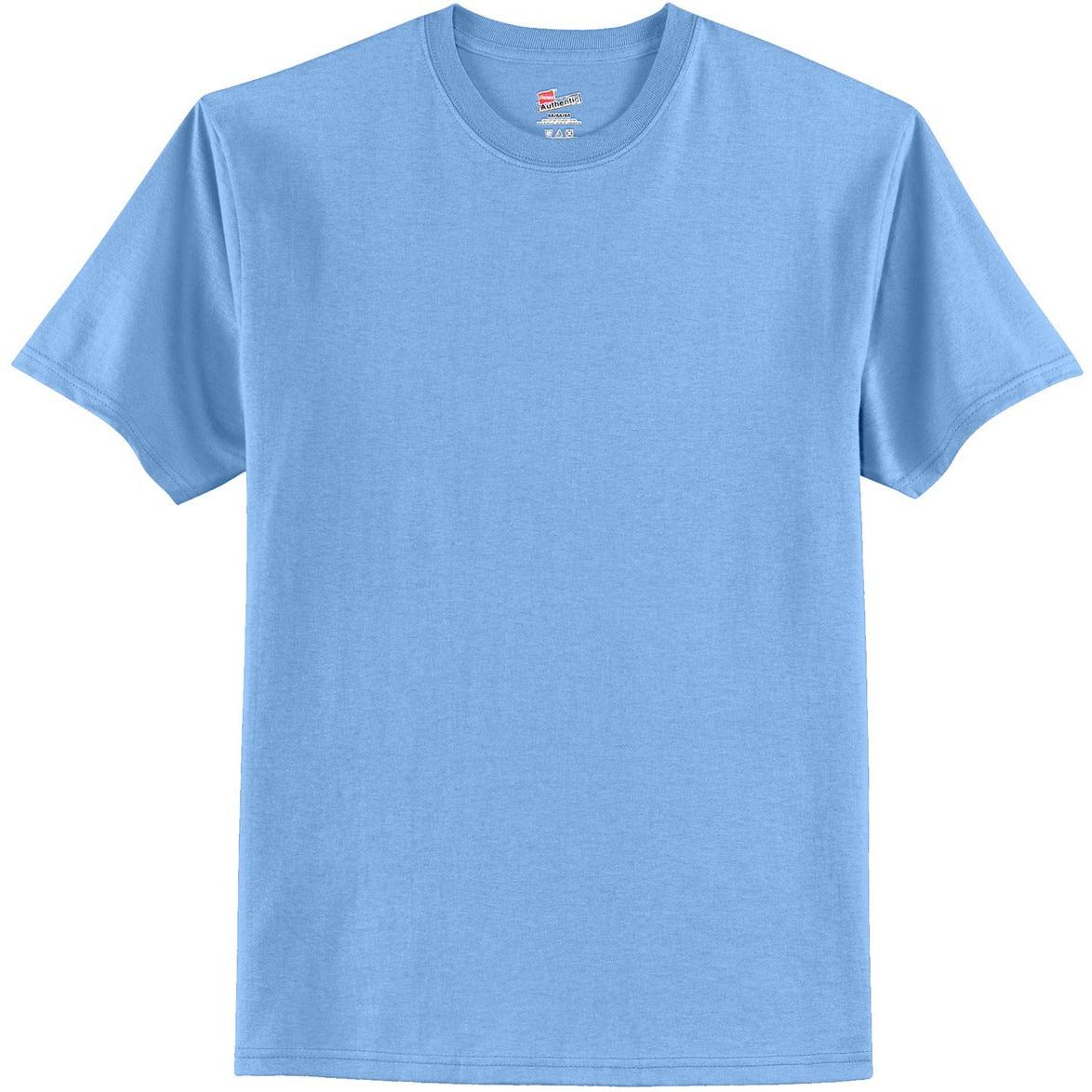 no-logo Hanes Authentic 100% Cotton T-Shirt