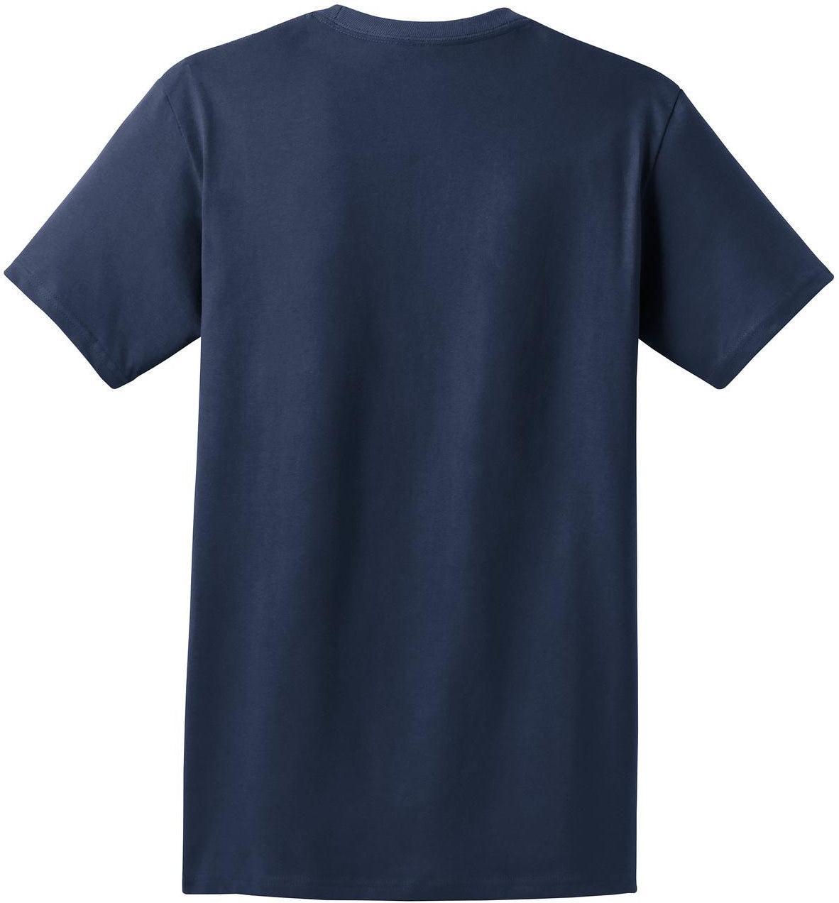 no-logo Hanes Authentic Cotton T-Shirt with Pocket-Regular-Hanes-Thread Logic