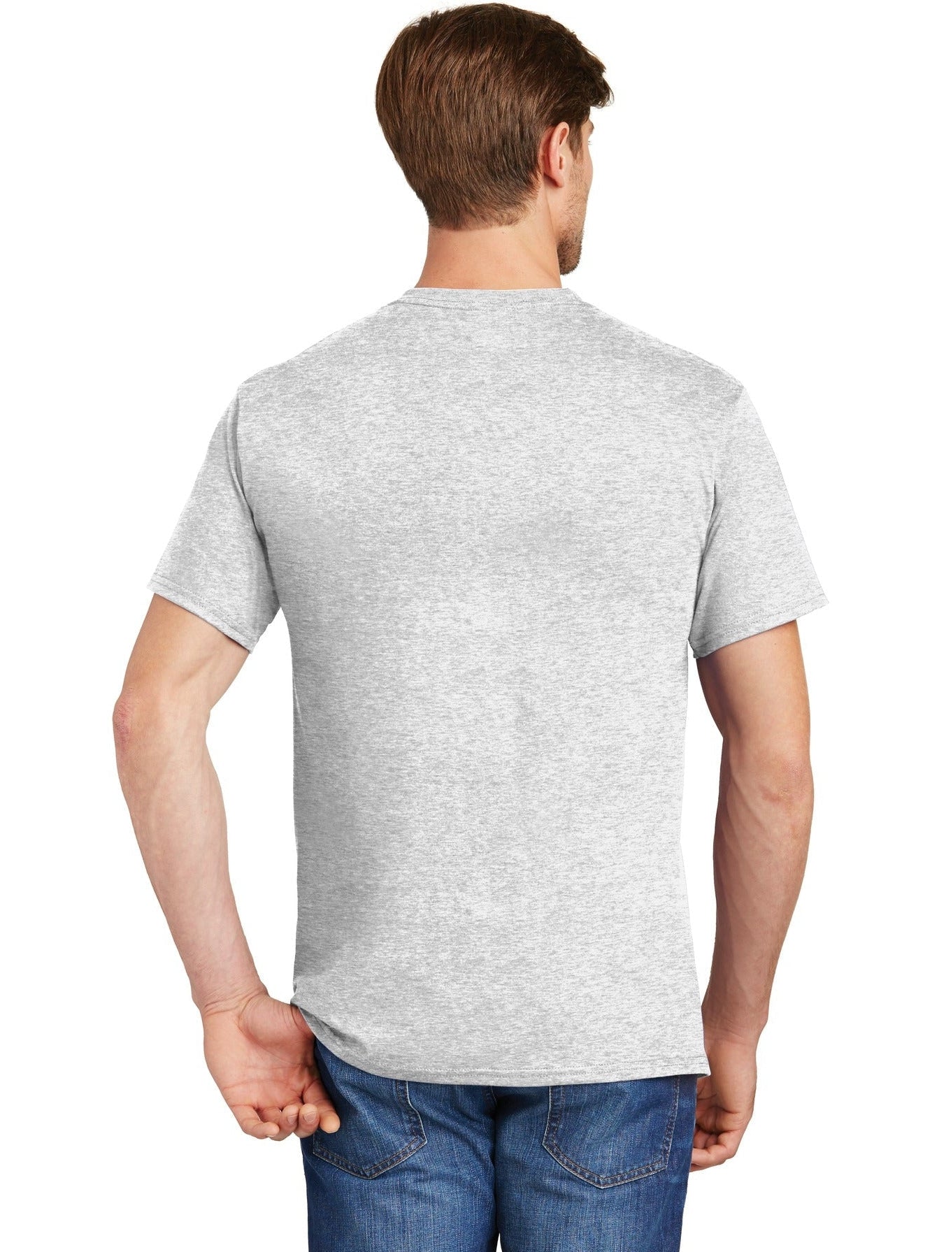 no-logo Hanes Authentic Cotton T-Shirt with Pocket-Regular-Hanes-Thread Logic