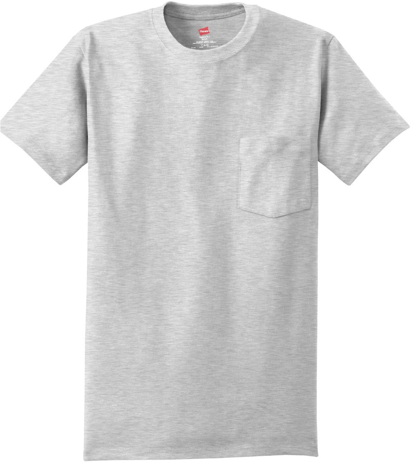 Hanes Authentic Cotton T-Shirt with Pocket
