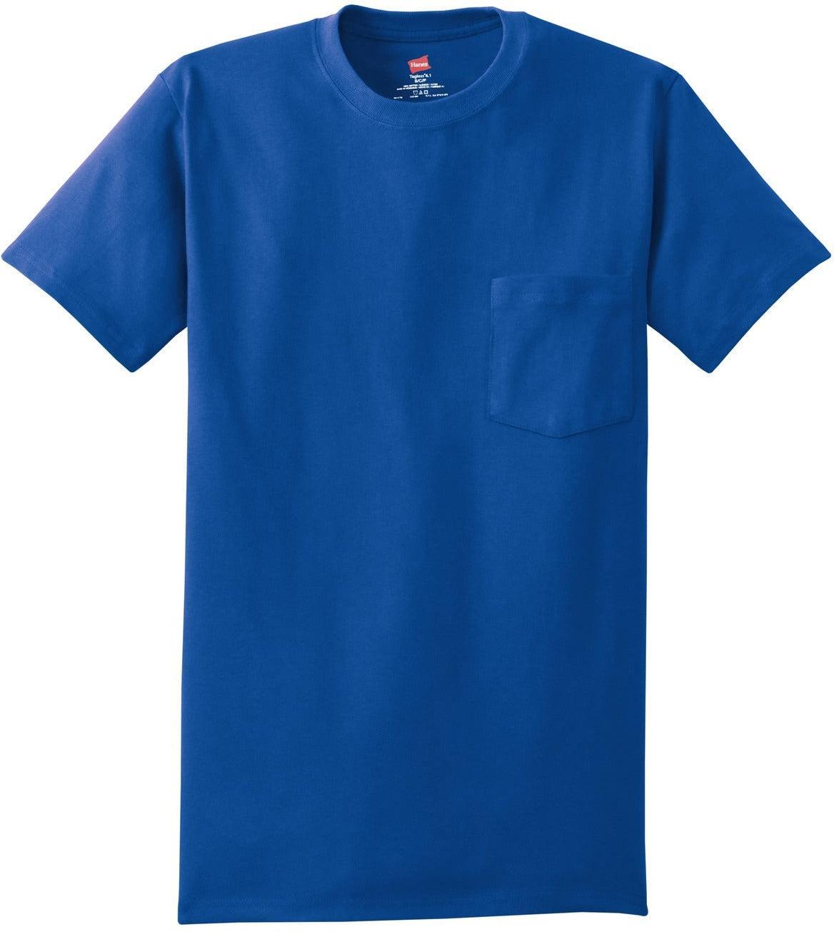 Hanes Authentic Cotton T-Shirt with Pocket