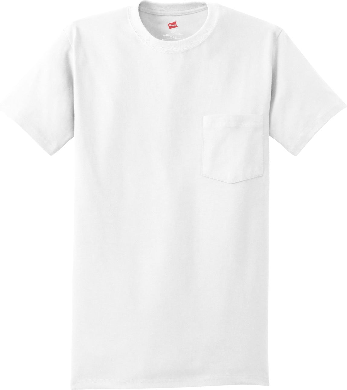 Hanes Authentic Cotton T-Shirt with Pocket