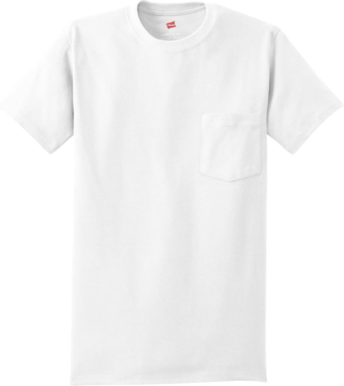 Hanes Authentic Cotton T-Shirt with Pocket