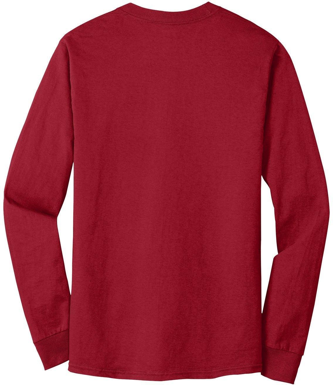 no-logo Hanes Beefy Long Sleeve Cotton T-Shirt-Regular-Hanes-Thread Logic
