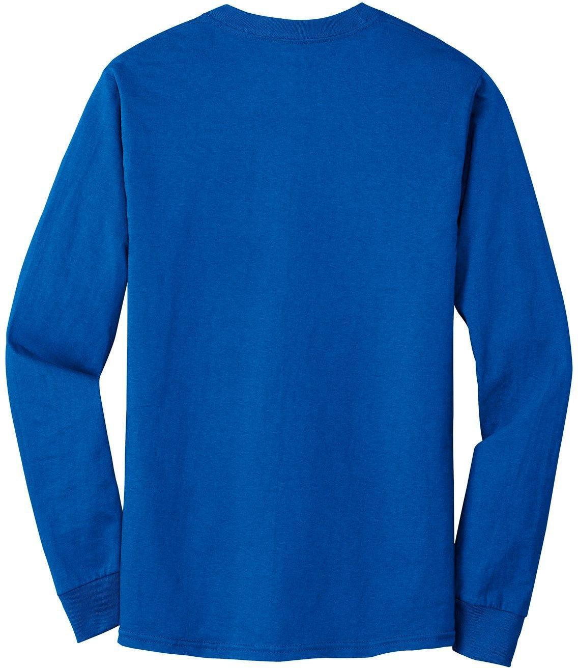 no-logo Hanes Beefy Long Sleeve Cotton T-Shirt-Regular-Hanes-Thread Logic