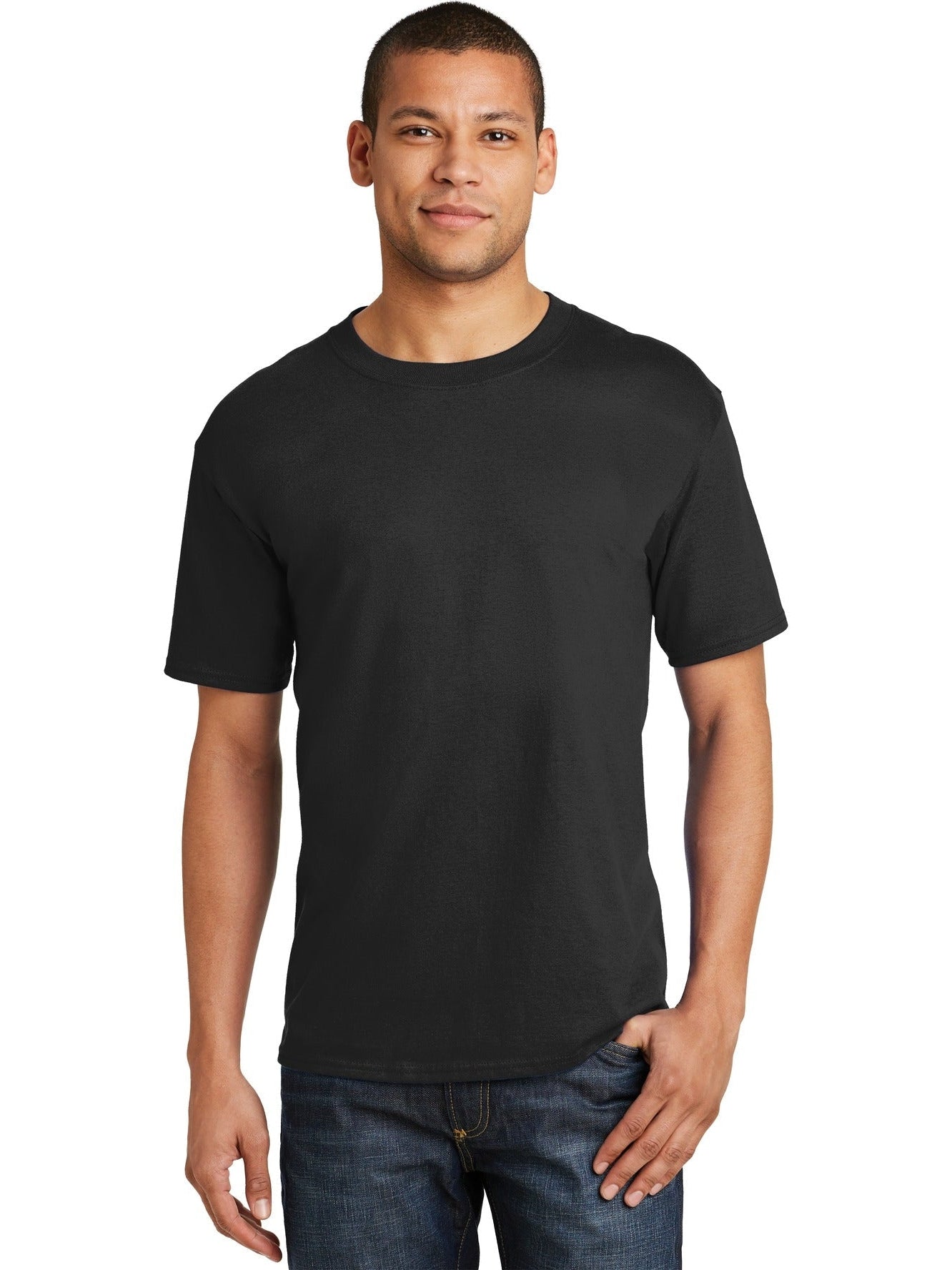 no-logo Hanes Beefy-T 100% Cotton T-Shirt-Regular-Hanes-Thread Logic