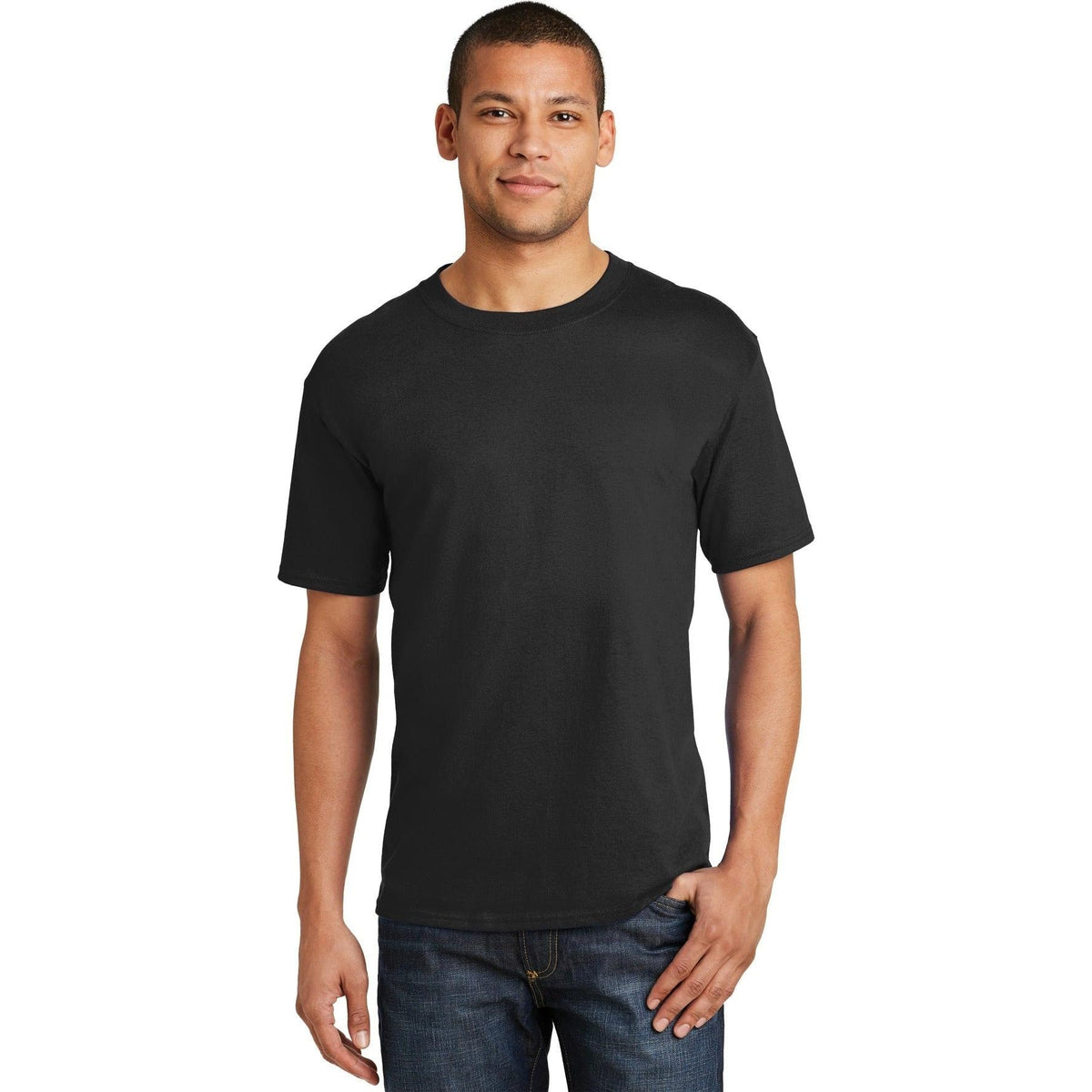 no-logo Hanes Beefy-T 100% Cotton T-Shirt-Polos-Hanes-Thread Logic