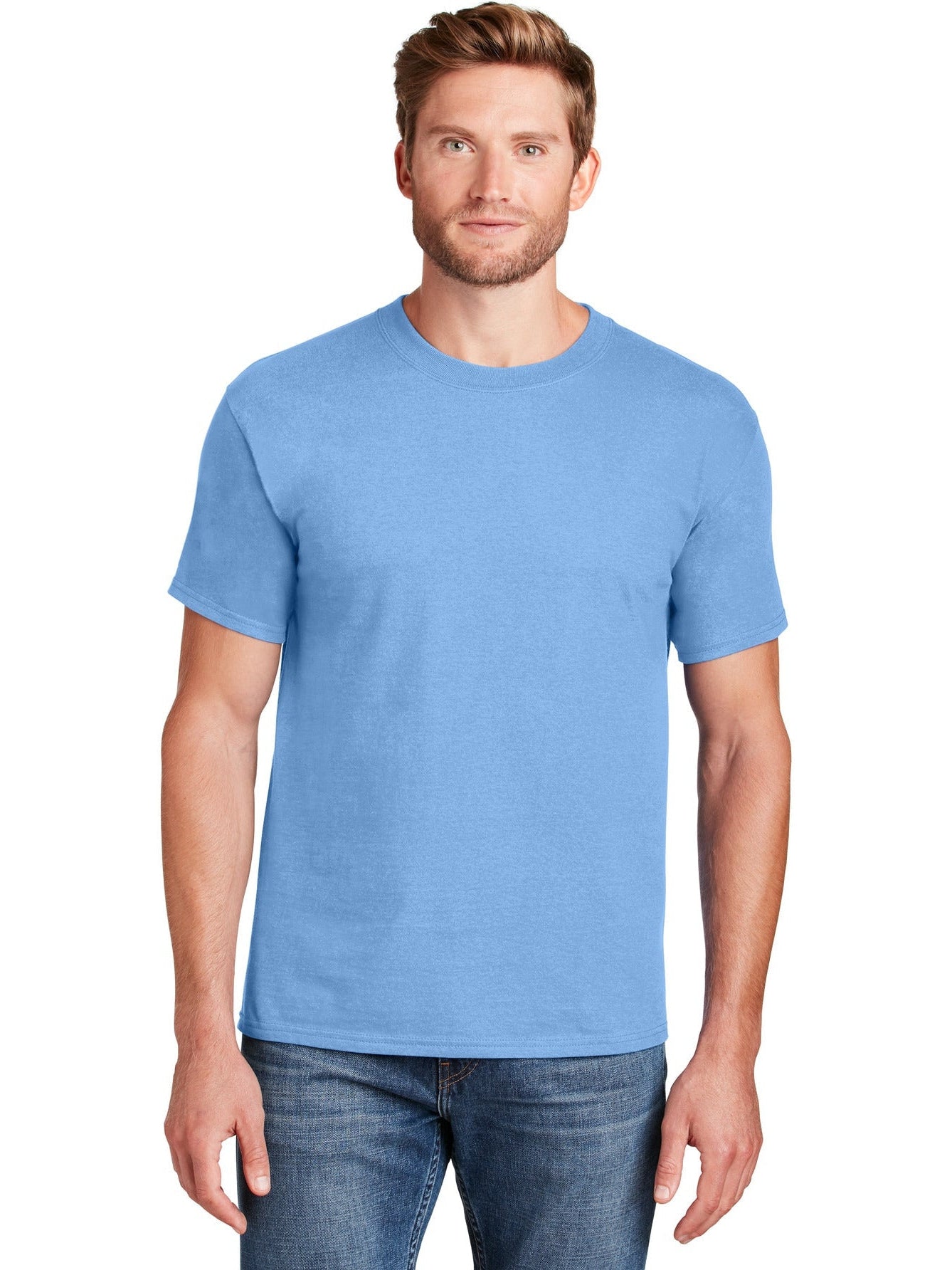 no-logo Hanes Beefy-T 100% Cotton T-Shirt-Regular-Hanes-Thread Logic