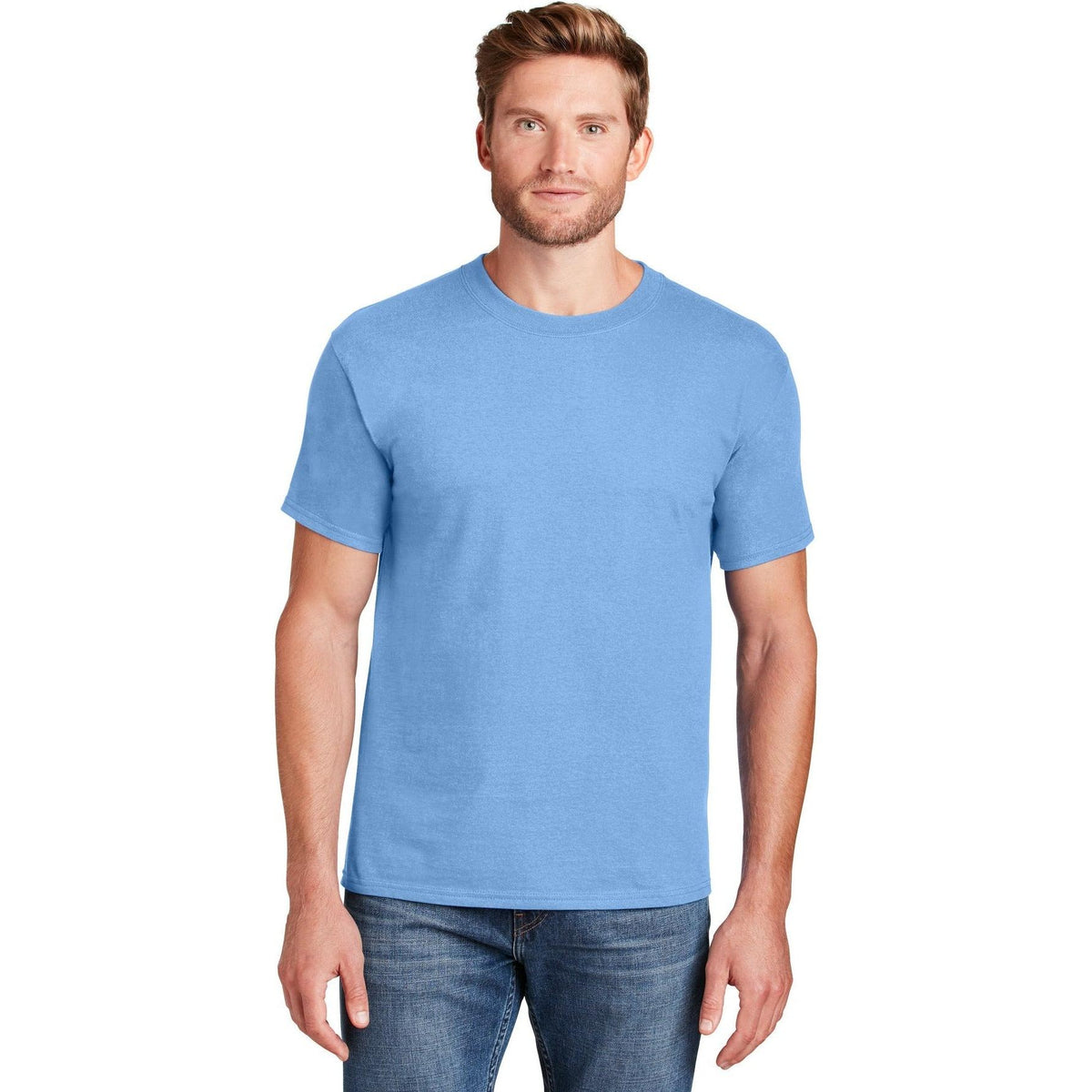 no-logo Hanes Beefy-T 100% Cotton T-Shirt-Polos-Hanes-Thread Logic