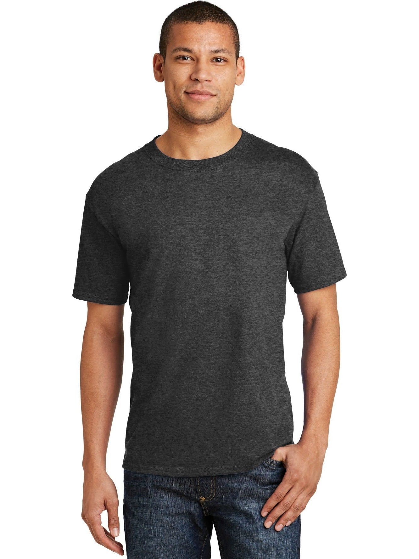 no-logo Hanes Beefy-T 100% Cotton T-Shirt-Regular-Hanes-Thread Logic