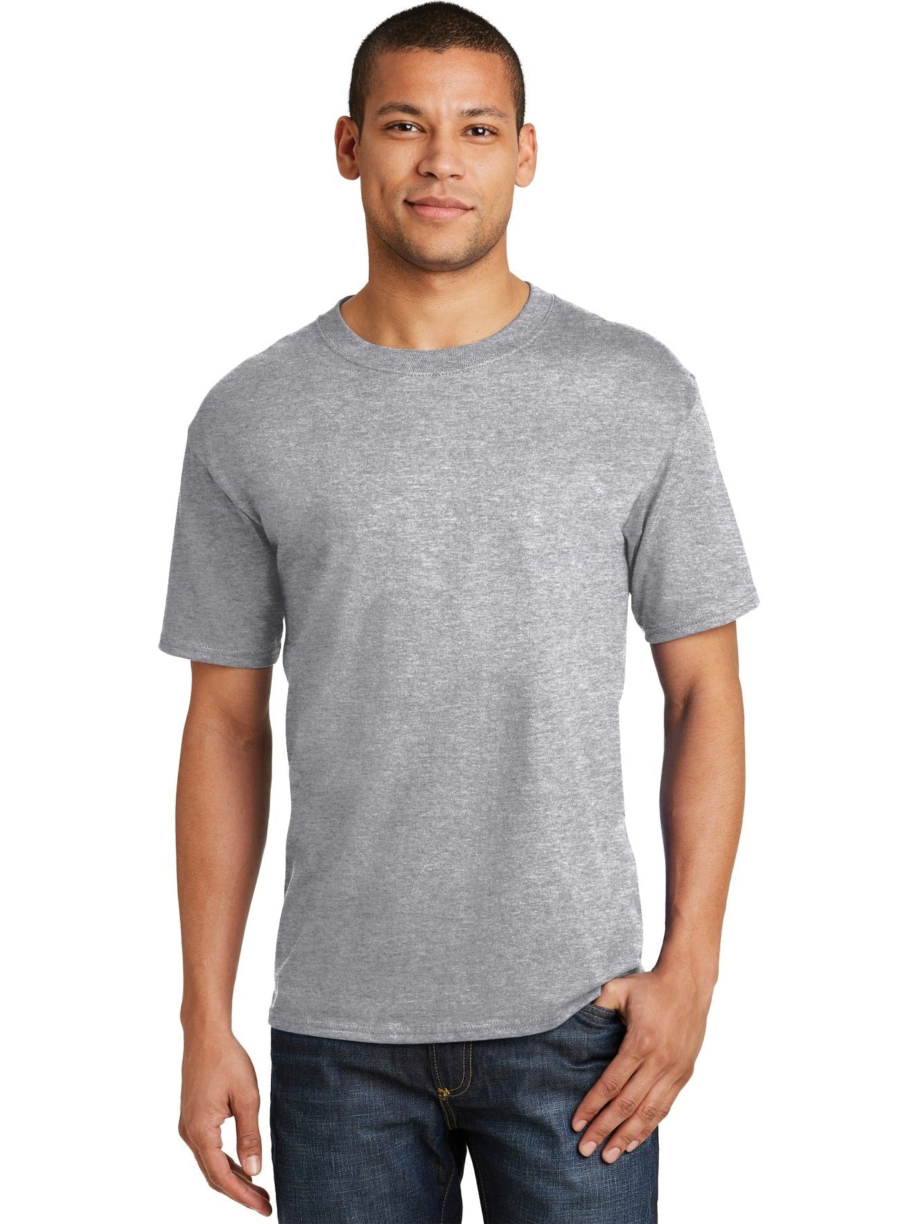 no-logo Hanes Beefy-T 100% Cotton T-Shirt-Regular-Hanes-Thread Logic