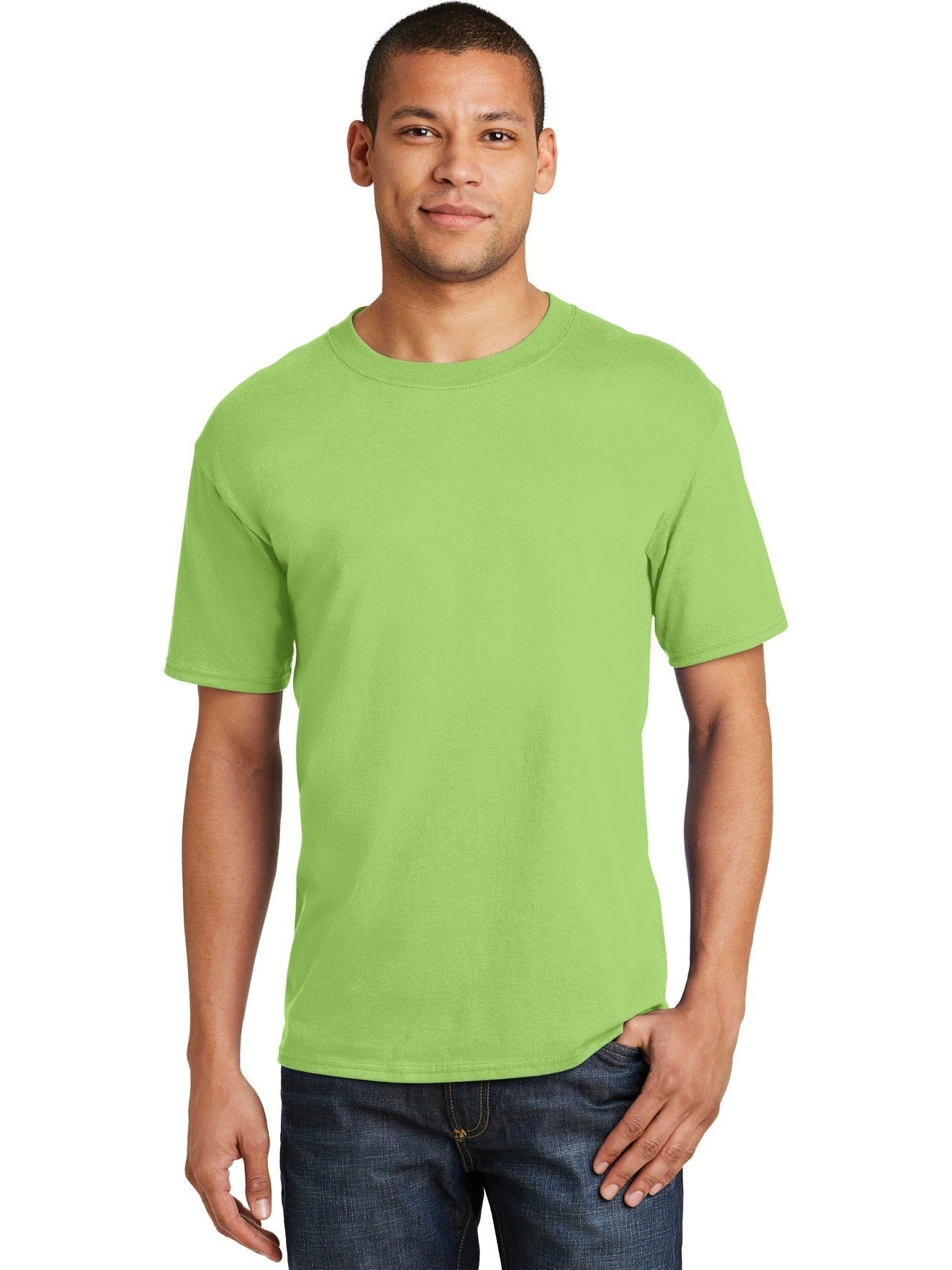 no-logo Hanes Beefy-T 100% Cotton T-Shirt-Regular-Hanes-Thread Logic