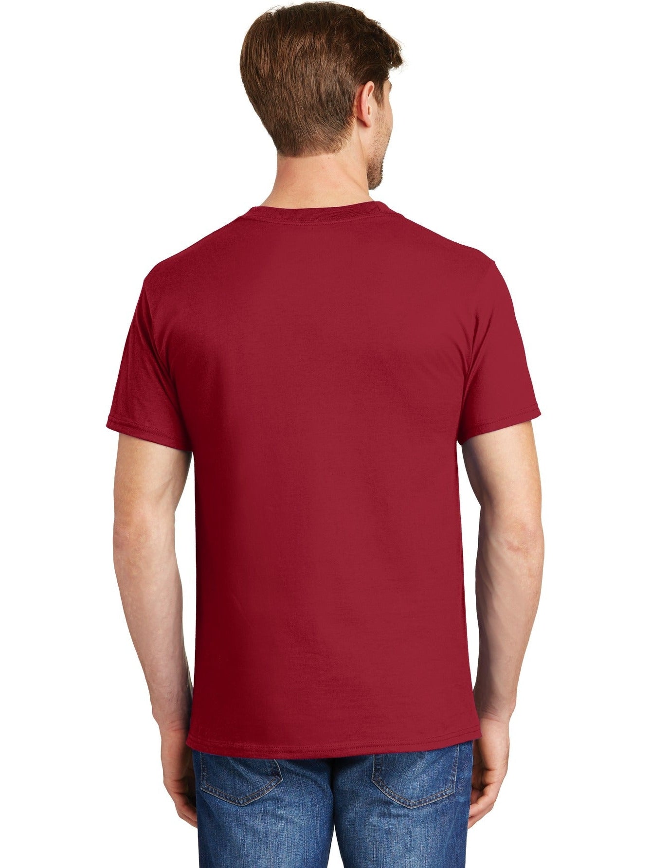 no-logo Hanes Beefy T-Shirt with Pocket-Regular-Hanes-Thread Logic
