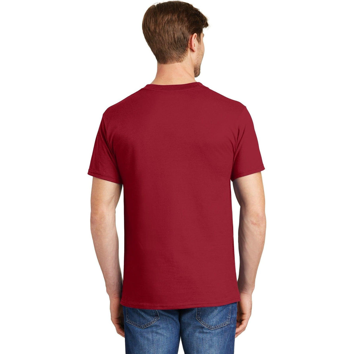 no-logo Hanes Beefy T-Shirt with Pocket-Polos-Hanes-Thread Logic