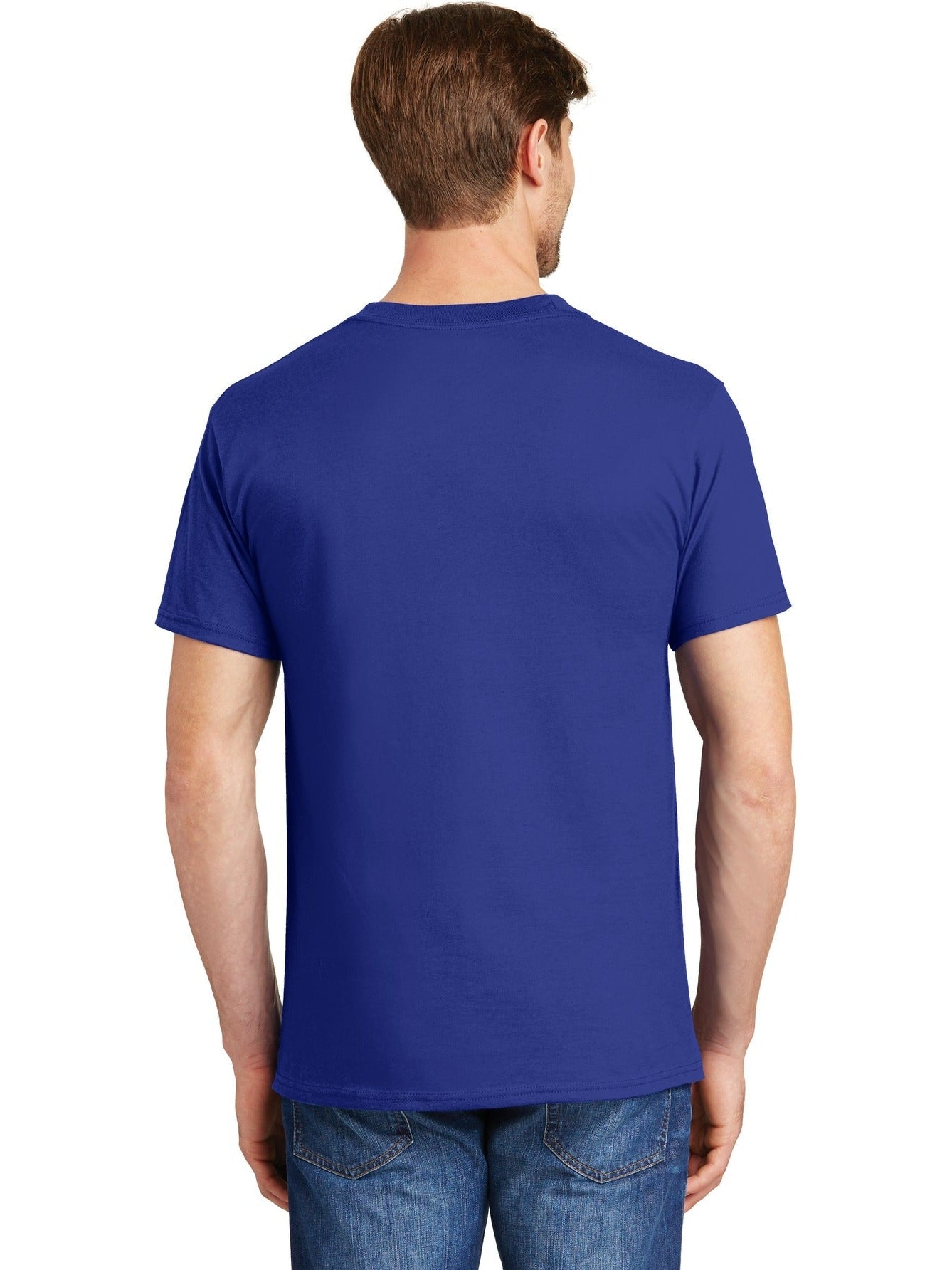 no-logo Hanes Beefy T-Shirt with Pocket-Regular-Hanes-Thread Logic