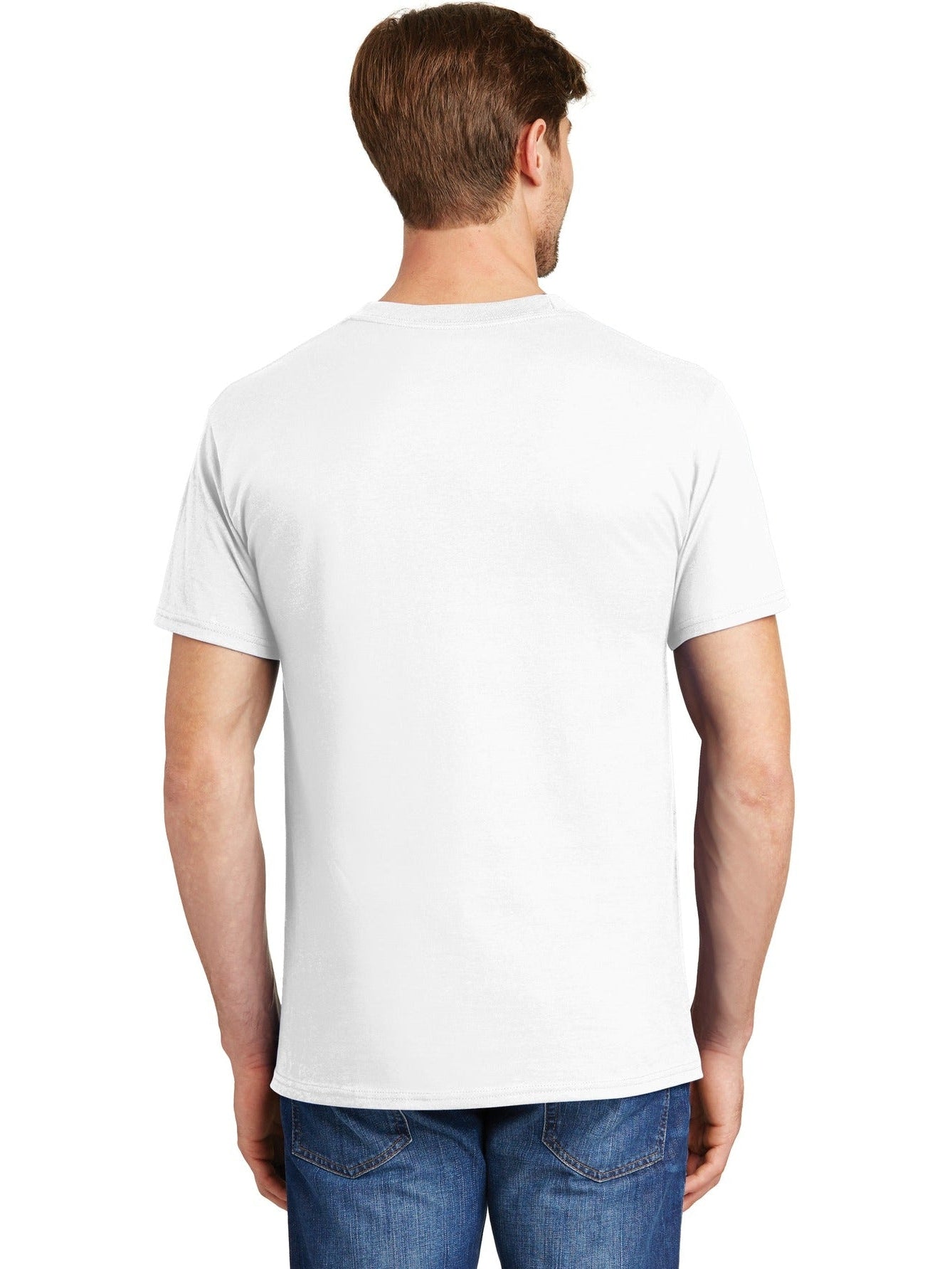 no-logo Hanes Beefy T-Shirt with Pocket-Regular-Hanes-Thread Logic