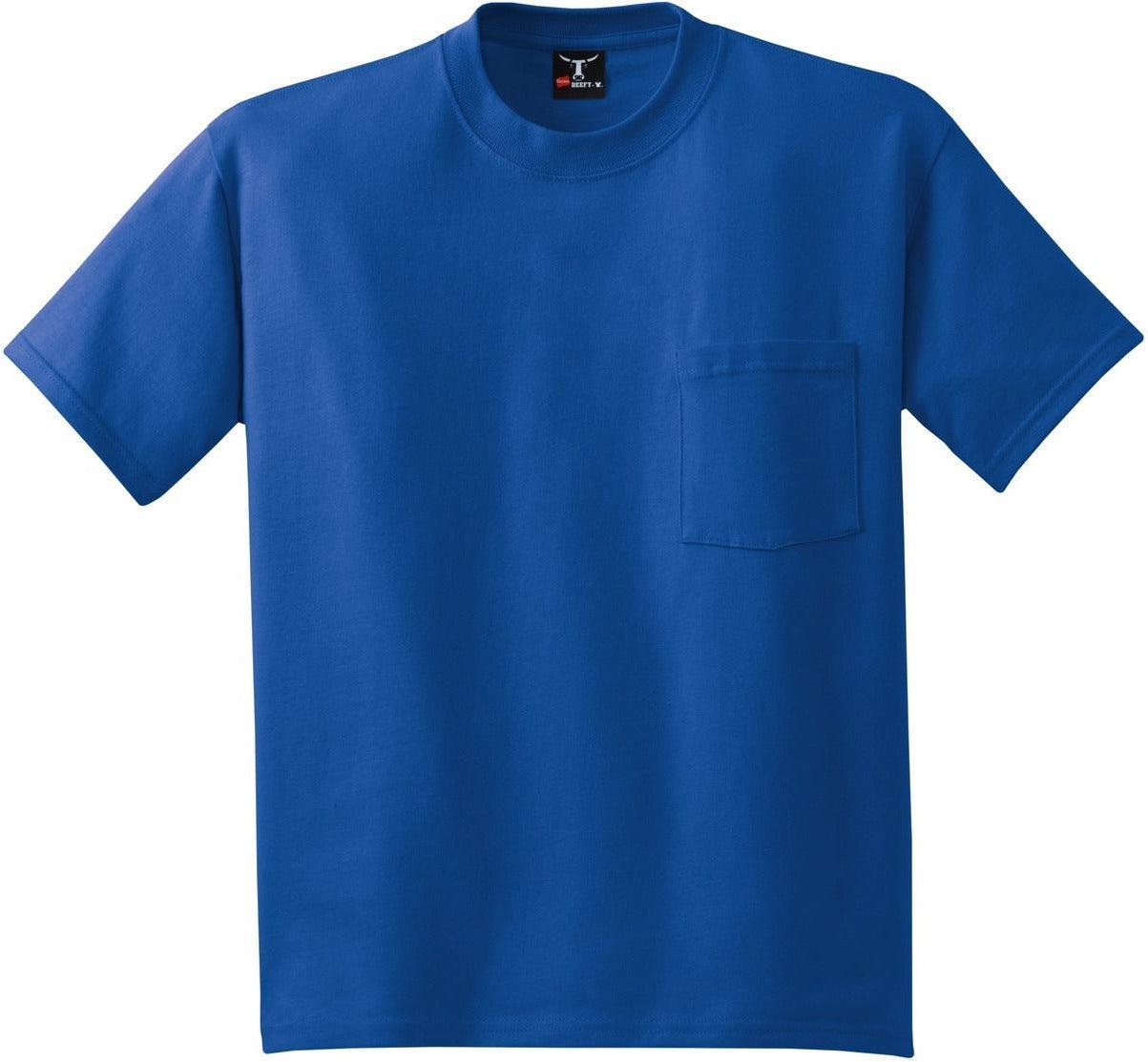 Hanes Beefy T-Shirt with Pocket