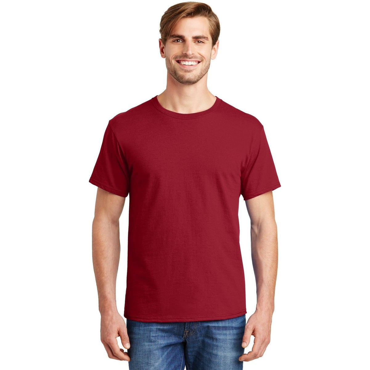 no-logo Hanes ComfortSoft 100% Cotton T-Shirt-Regular-Hanes-Thread Logic