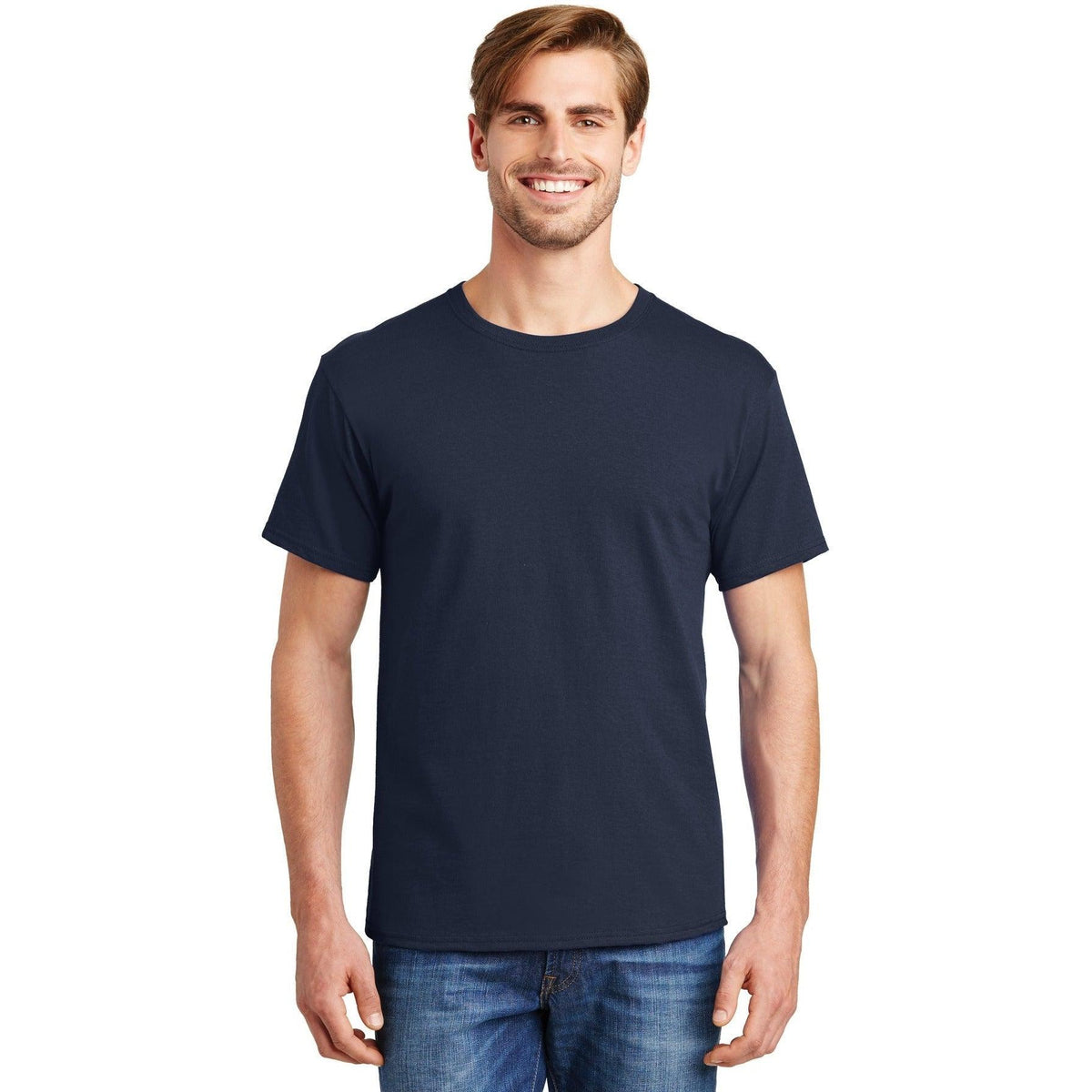 no-logo Hanes ComfortSoft 100% Cotton T-Shirt-Regular-Hanes-Thread Logic